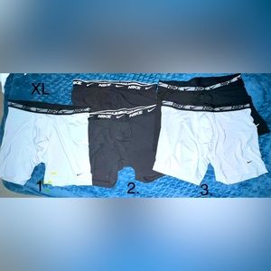 Xl NIKE fir men  1.thigh length. 2 & 3 are short leg. New w/o packaging.